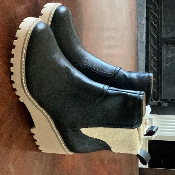 Women’s Dolce Vita Sherpa 7.5 Black Reacher Booties. Biker, Rock, Punk, Corp - Picture 7 of 7